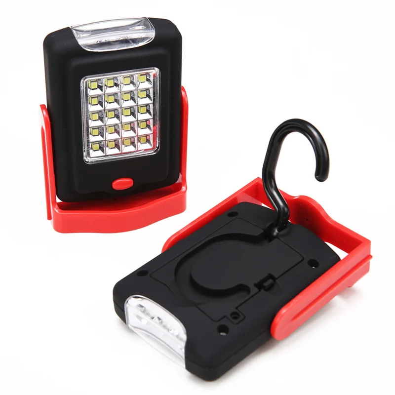

3W Stand LED Flashlight 20+3LEDs Work Camping Lantern Tent Hanger Torch with Magnet Hook VS998