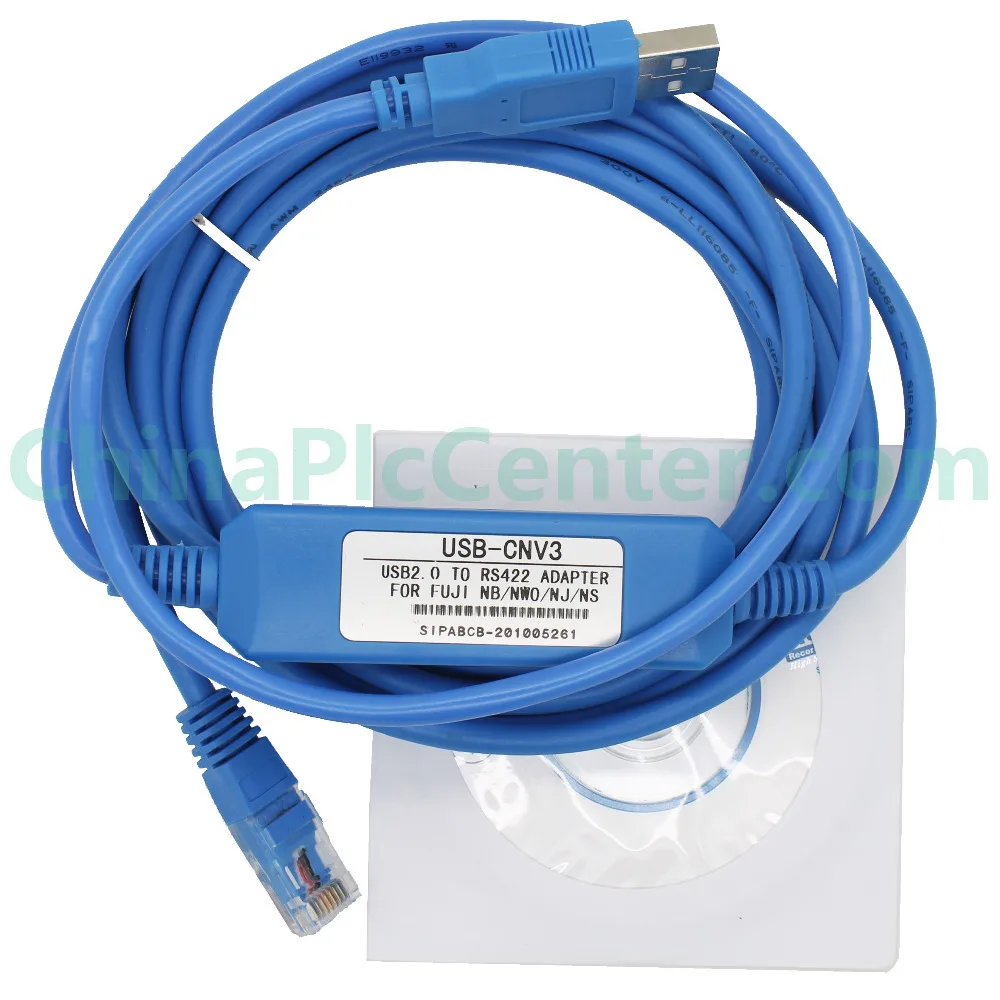 

USB-CNV3 Plc Programming Cable for Fuji NB/NJ/NS PLC, Support WIN7