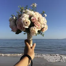 Свадебный букет Европейский шезлонг розы, поддельные цветы, украшение дома, эмуляция, свадебный букет