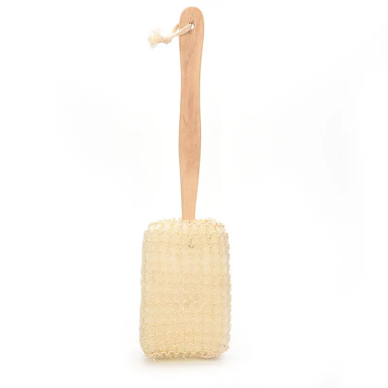 1Pc Design Shower Bath Brushes Bathroon Products Long Wooden Handle Natural Sisal Body Back Sponge Scrubber Sanitary Ware Suite 1Pc Design Shower Bath Brushes Bathroon Products Long Wooden Handle Natural Sisal Body Back Sponge Scrubber Sanitary Ware Suite