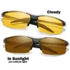 New Men's Night Yellow Lens Photochromic Polarized UV400 Sunglasses for Outdoor Driving Fishing Golf Beach Sports Goggle Eyewear ► Photo 2/6