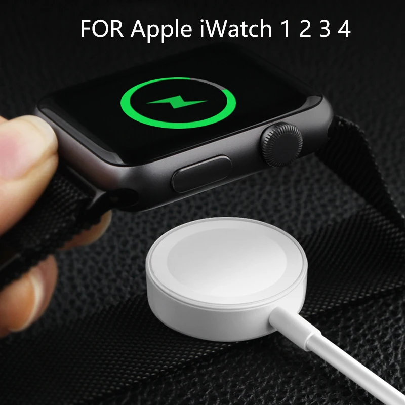 

Wireless Charger for iWatch 1 2 3 4 USB Magnetic Charging Cable 3.3 feet/1meter for Apple Watch Charger
