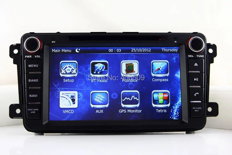Excellent Car DVD Player GPS Navigation for Mazda CX-9 CX9 2007 2008 2009 2010 2011 2012 2013 w/ Radio CD BT TV USB SD AUX Audio Stereo 1 Excellent Car DVD Player GPS Navigation for Mazda CX-9 CX9 2007 2008 2009 2010 2011 2012 2013 w/ Radio CD BT TV USB SD AUX Audio Stereo 1