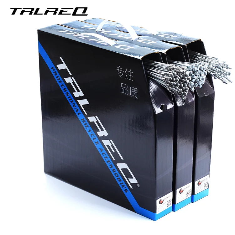 

TRLREQ Mtb Bike Shift Cable Core 2100 mm Galvanized Road Bicycle Line Pull Brake Cable Core 1700 mm For Shimano Shift System
