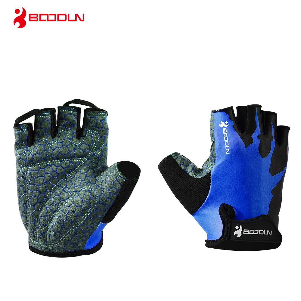  Boodun Brand 2018 New Women's Fitness Weight Lifting Gloves Men Spring Half Finger Outdoor Sports G