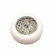 12 V морской лодки яхты светодиодный свет пластиковый корпус белый купол свет