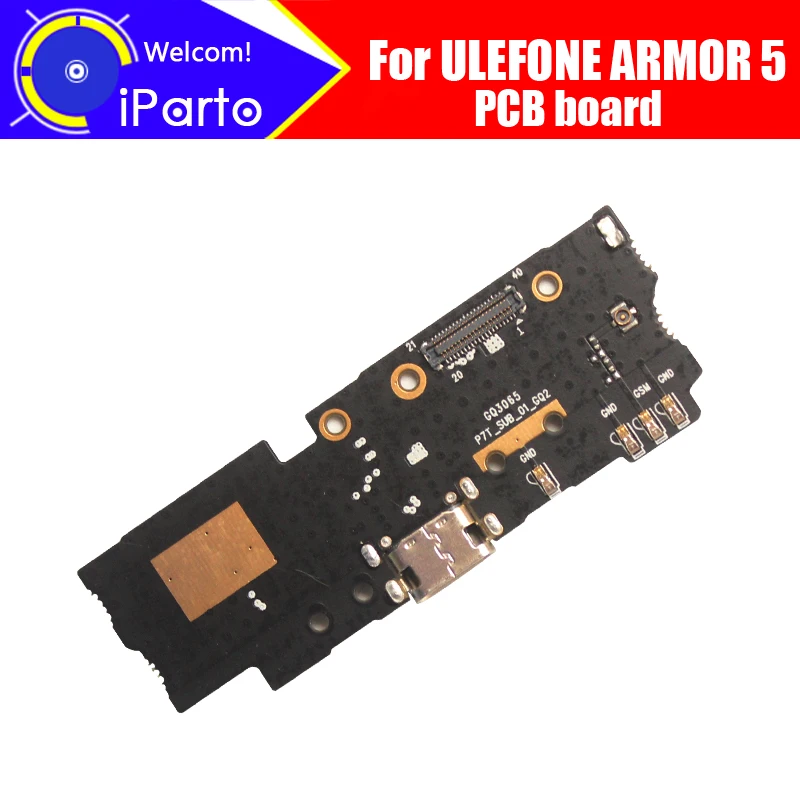 ULEFONE ARMOR 5 PCB board 100% Original New for plug charge Replacement Accessories phone | Мобильные телефоны и