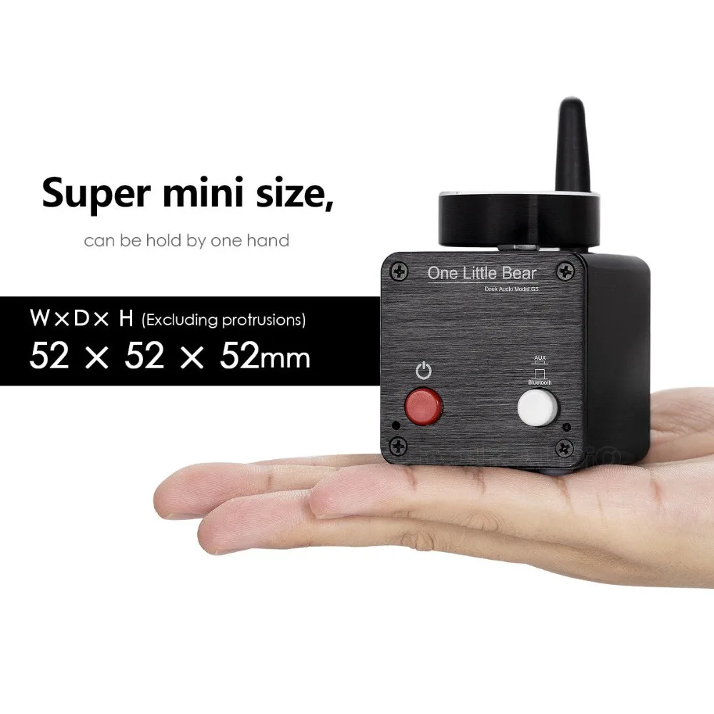 US $52.79 Nobsound Latest Little Bear G5 HiFi Mini Bluetooth Digital Amplifier Audio Amp Stereo 50W2 With Power Supply