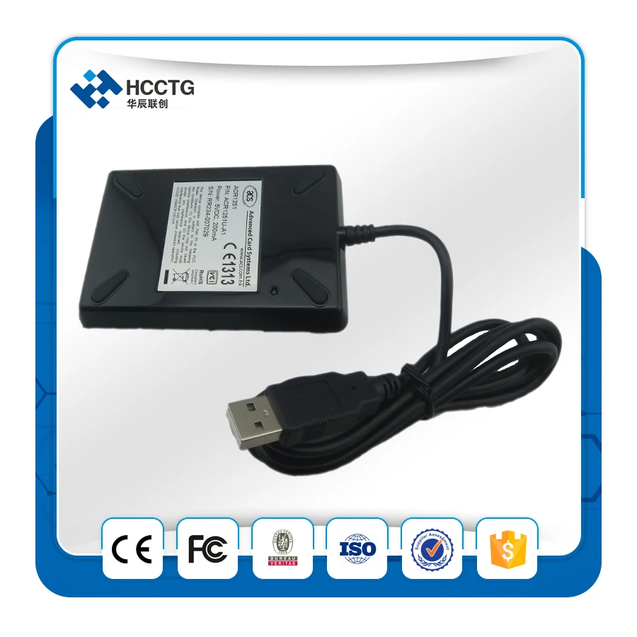 Считыватель смарт карт USB NFC ACR1251U|card reader|smart card readercard reader usb |