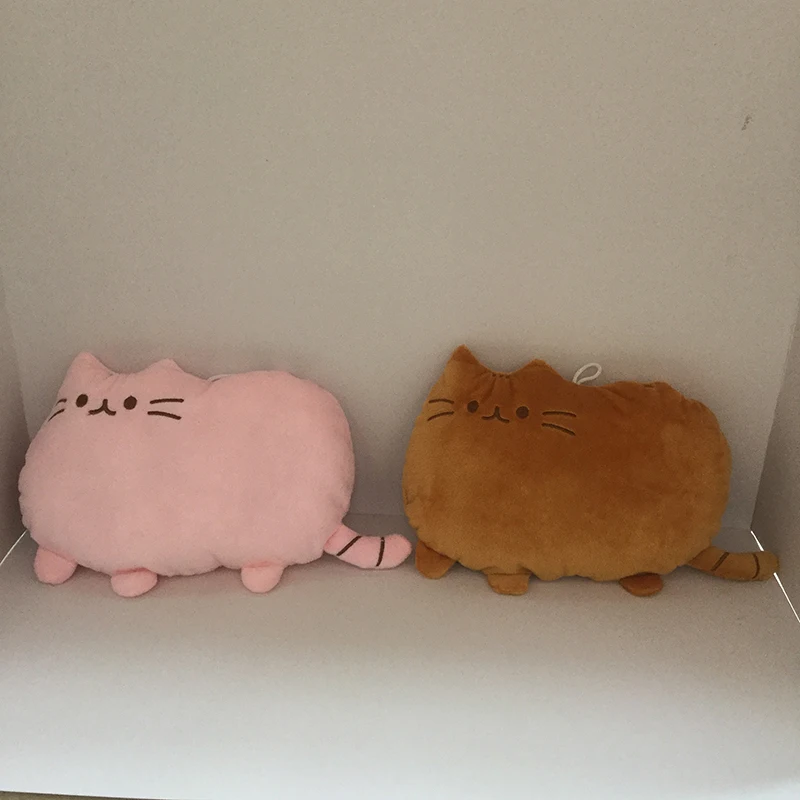25 см Kawaii мягкая кошка Подушка плюшевая кошка мягкие игрушки Подушка киска игрушка чучело животное кошка игрушка подарок на день рождения Дети Девочка