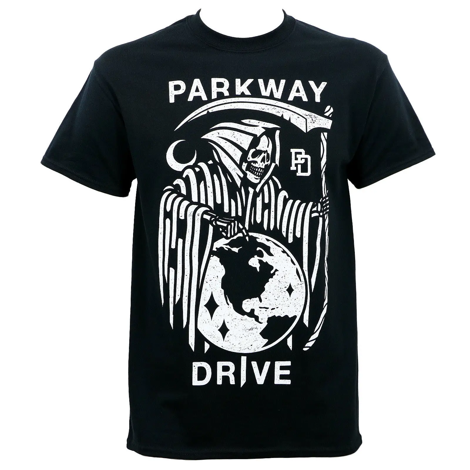Authentic PARKWAY DRIVE Band Reaper Metalcore T-Shirt Black O-Neck T Shirt | Мужская одежда