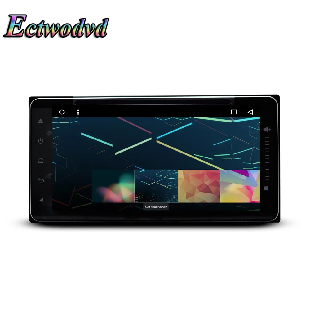 Flash Deal Ectwodvd 6.95inch Octa Core Android 8.1 Car DVD GPS Navigation Radio Stereo for Toyota Univesal 2DIN 200*100mm 2