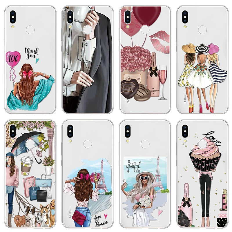 

Fashion Soft TPU Coque For Huawei Mate 10 20 Lite P8 P9 P10 P20 P30 Lite 2017 Pro Plus Mini Cover For Huawei P Smart 2019 Case