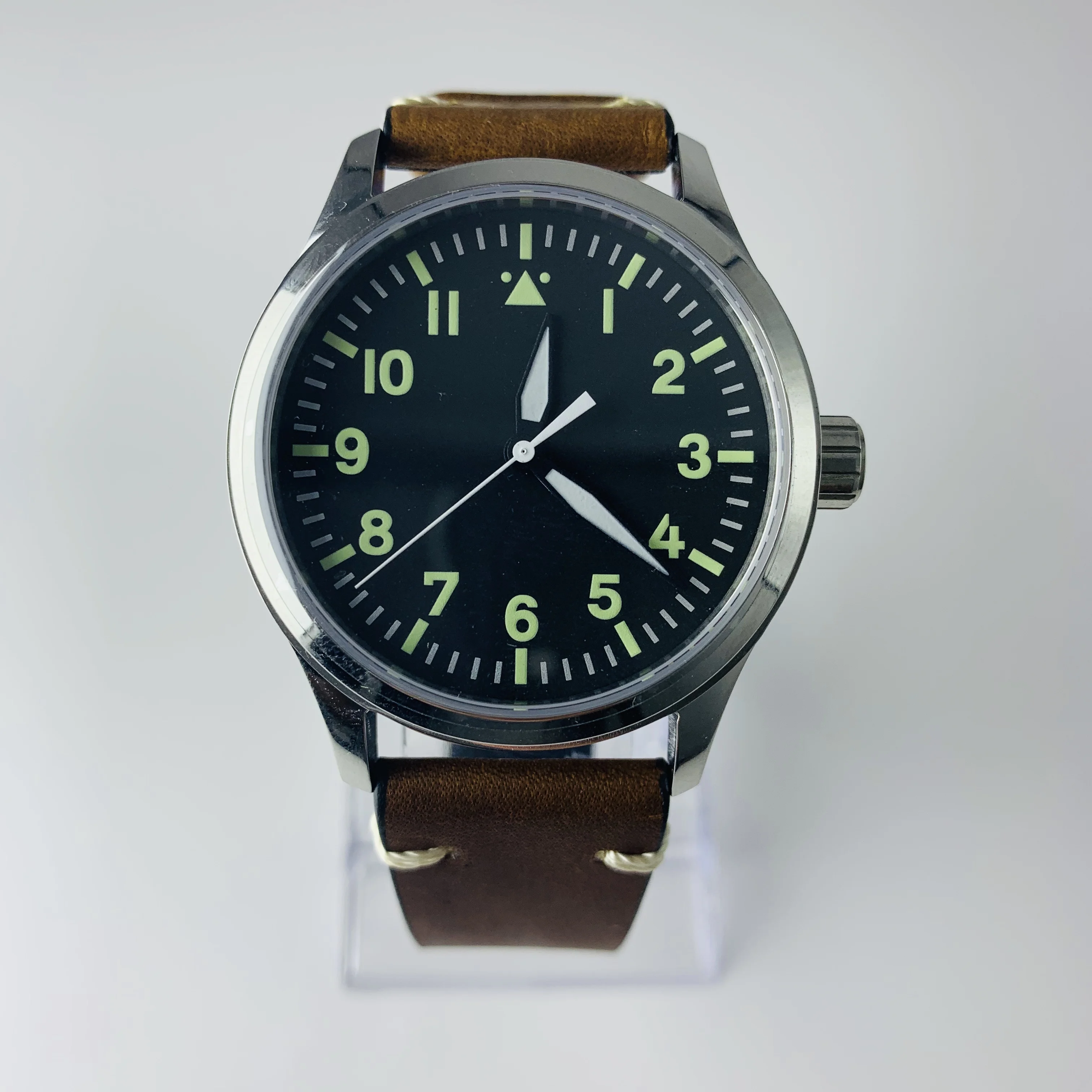 

Luxury Brand watch men Sapphire Black Dial dial white mark luminous Automatic 1612Machine core Watches Men