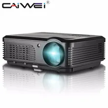 CAIWEI A6 Smart Home Cinema Theater Porjector Multimedia Android WiFi Bluetooth DVB-T Digital TV HD Online Video Games Apps