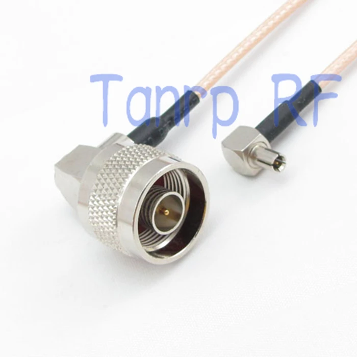 

6inch N male to TS9 male both plug right angle RF adapter connector 15CM Pigtail coaxial jumper cable RG316 extension cord
