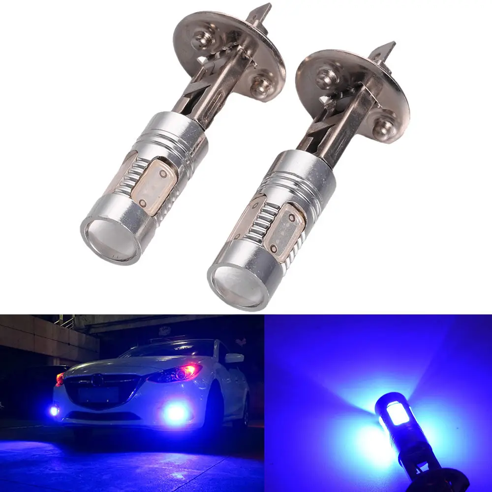 

2Pcs 33-SMD Blue H1 7.5W 5730 5 COB Car Xenon LED Fog Driving DRL Bulb Light Lamp 12V