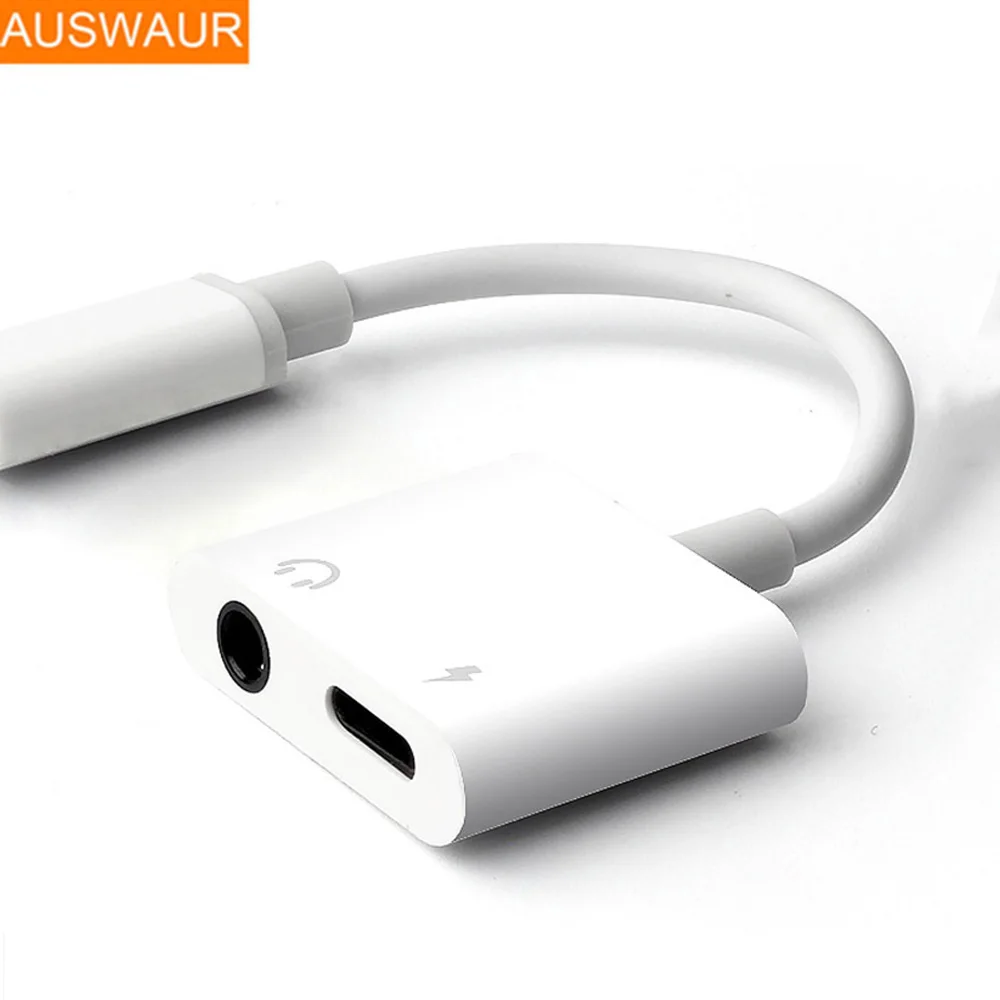 Beste Aux Audio Charger Adapter voor iPhone 7 8 Plus X XS MAX XR 2A Opladen Aux Audio 2 in 1 3.5mm Jack Koptelefoon Hoofdtelefoon Adapter
