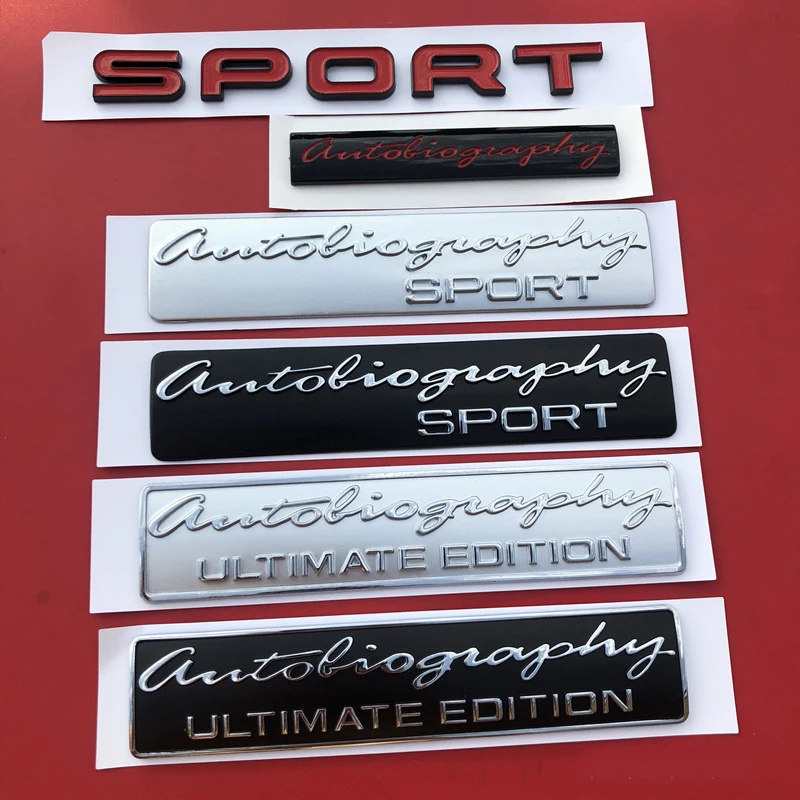 V8 HSE Letters Trunk Emblem Badge Sticker for Land Rover Discovery 2 3 4