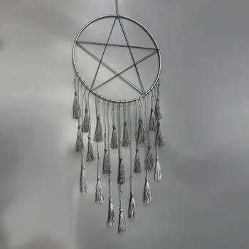 

11.8X30 inches large Dream Catcher with tassel Handmade Dreamcatcher Wall Hanging Decoration Home Garden Living Room Ornament