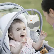 HBB 1PC Cartoon Owl Comfort Music Player Natural Environment Sound Timer Setting Baby Sleeping Aid Bedroom Decor Baby Toys