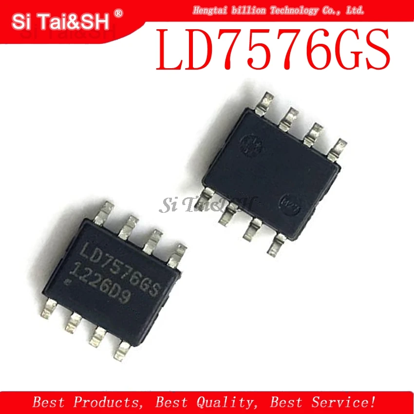 5 шт./лот LD7576GS LD7576PS ld7576 ЖК-чип питания SMD SOP-8 оптовая продажа | Электронные