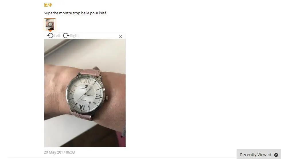 Superb watch too beautiful for summer