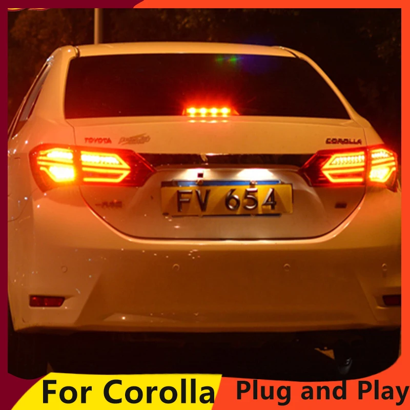 KOWELL 2014 2017 для Защитные чехлы сидений сшитые специально toyota Corolla светодиодный