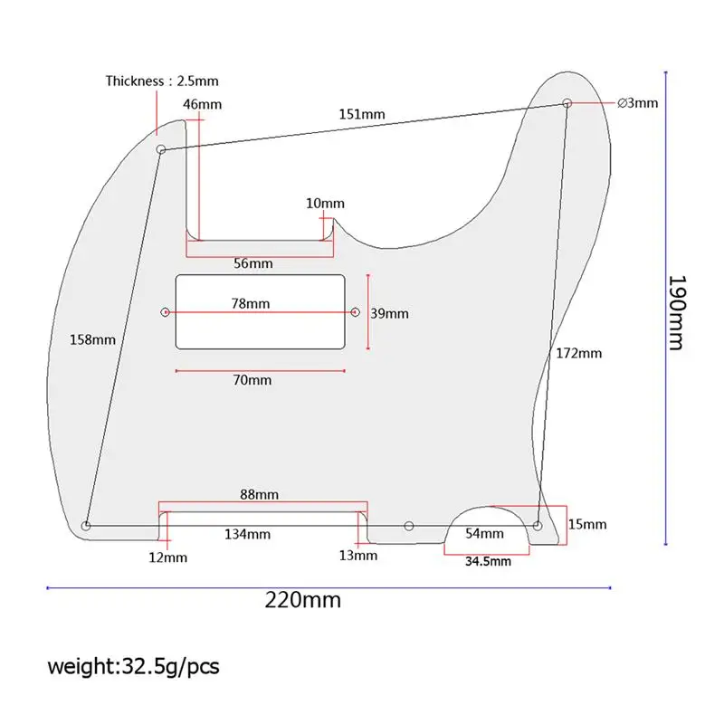 1 шт. Tl Электрогитара накладка деревянная резная для Telecaster TL Caster гитара царапина пластина