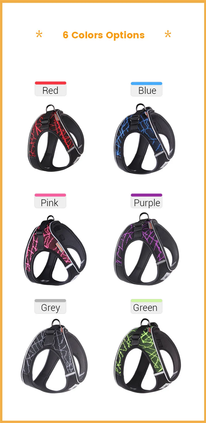 Dog Harness Breathable (4)