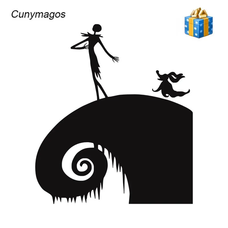 Cunymagos Кошмар перед Рождеством Джек найклейки на мотоцикл стикеры Тюнинг