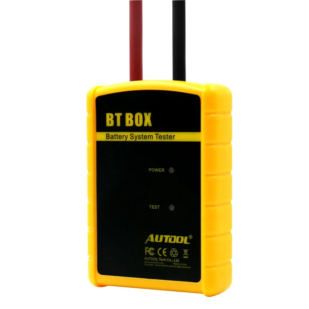 Новое поступление тестер аккумулятора AUTOOL BT BOX Поддержка Android/IOS мощный