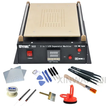 

UYUE 968 14 Inch Screen Separator Build-in Dual Vacuum Pump For iPad/Samsung Tablet PC LCD Separator Screen Repair Machine