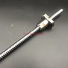 2022 AXK Cnc pièces de routeur Rail linéaire Sfu1204 200mm ensemble: 1 Pc vis à billes-l200mm + 1204 écrou pour pièces de Cnc sans fin usiné ► Photo 3/5
