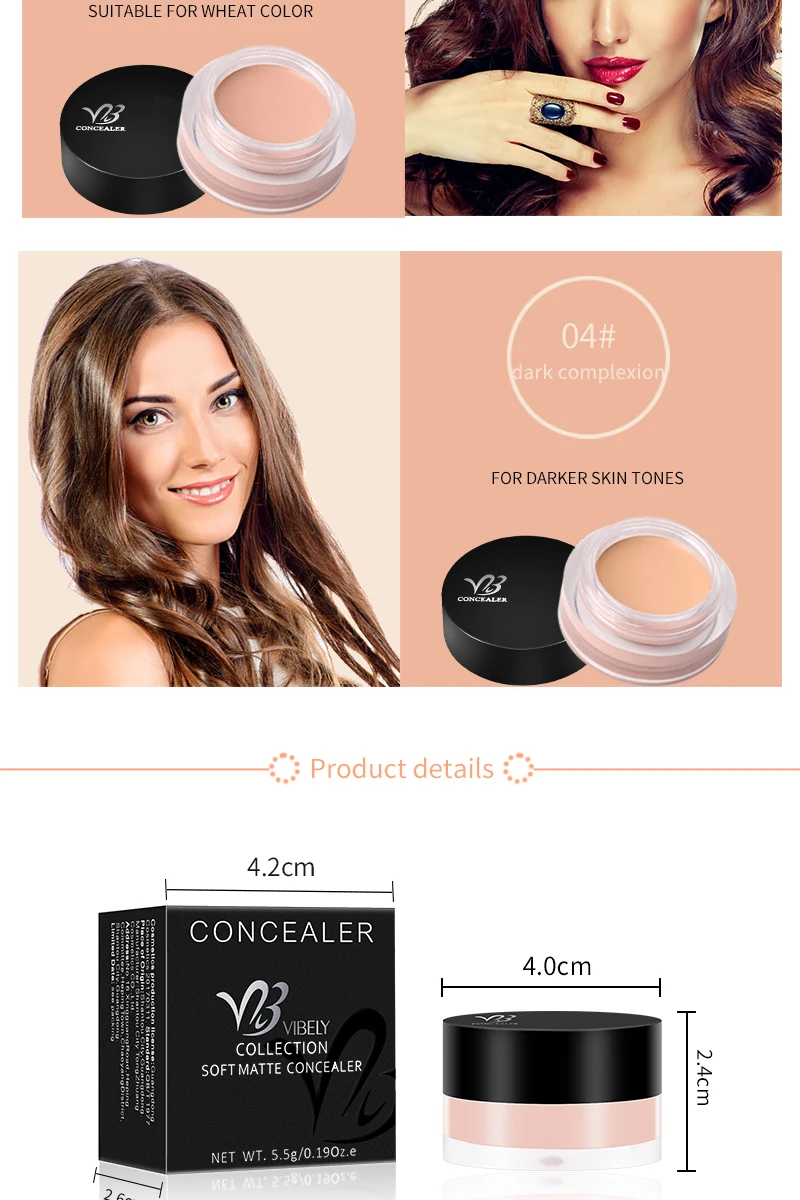 Concealer Palette Makeup 4 Colors Cream Professional Face Eye Base Palette Facial Eye Eyebrow Primer Make Up Cosmetics