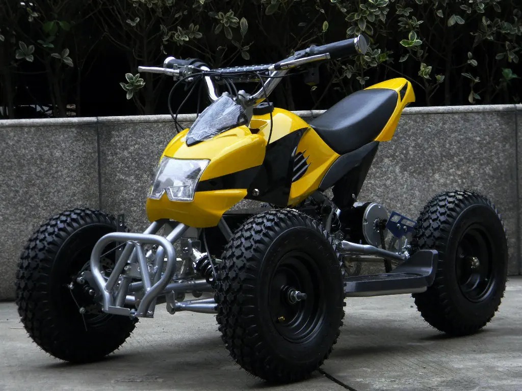 Small electric four wheel atv plus size 6 tyre 500w motor electric four