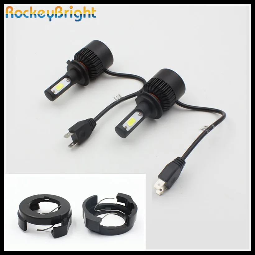 Rockeybright OEM for Renault Megane 4 VW passat B6 led H7 adapter kit for Alfa Romeo VW MAGOTAN