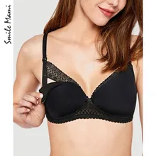 Maternity Nursing Bra For Pregnant Women Wire Free Lace Breast Feeding Underwear Bralette