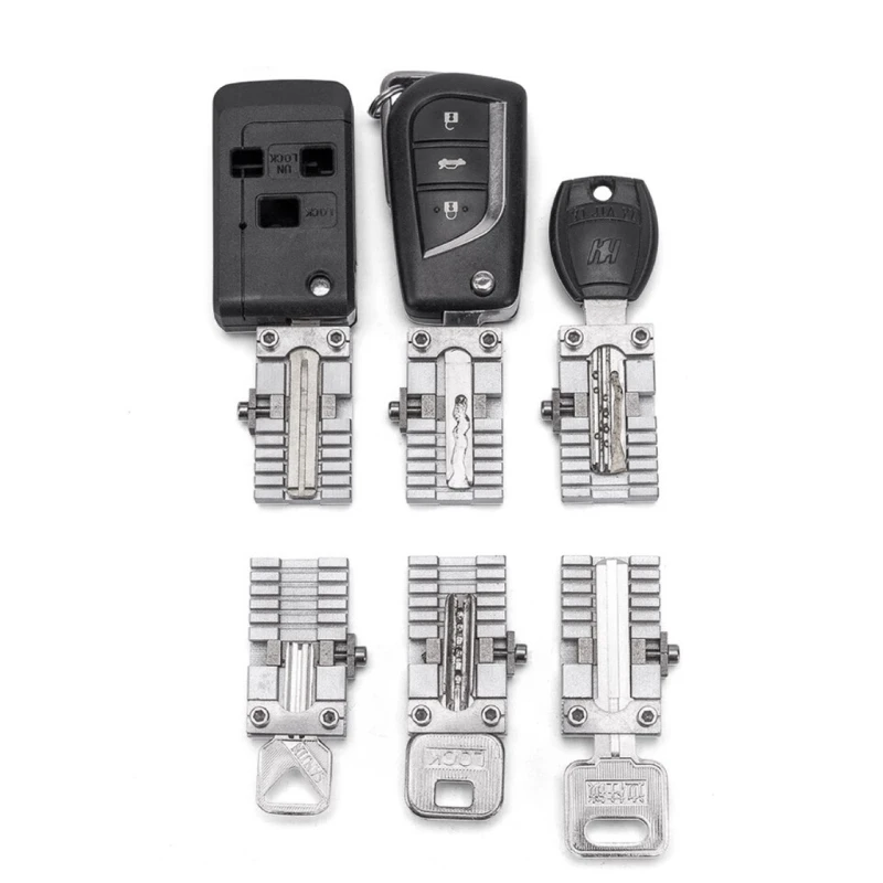  Key Clamping Fixture Duplicating Cutting Machine For Car Key Copy Tool Universal
