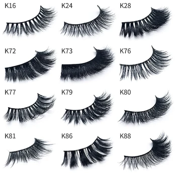 

Mangodot Mink Lashes 3D Mink Eyelashes 100% Cruelty free Lashes Handmade Reusable Natural Eyelashes Popular False Cilios Makeup