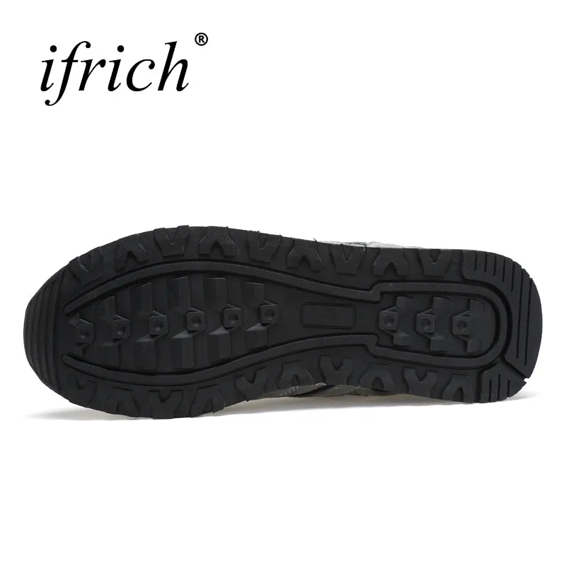 Ifrich 2019 New Arrival Autumn Winter Men's Trainers Sneakers Running Shoes Comfortable Jogging Sneakers Mens Sport Trainers