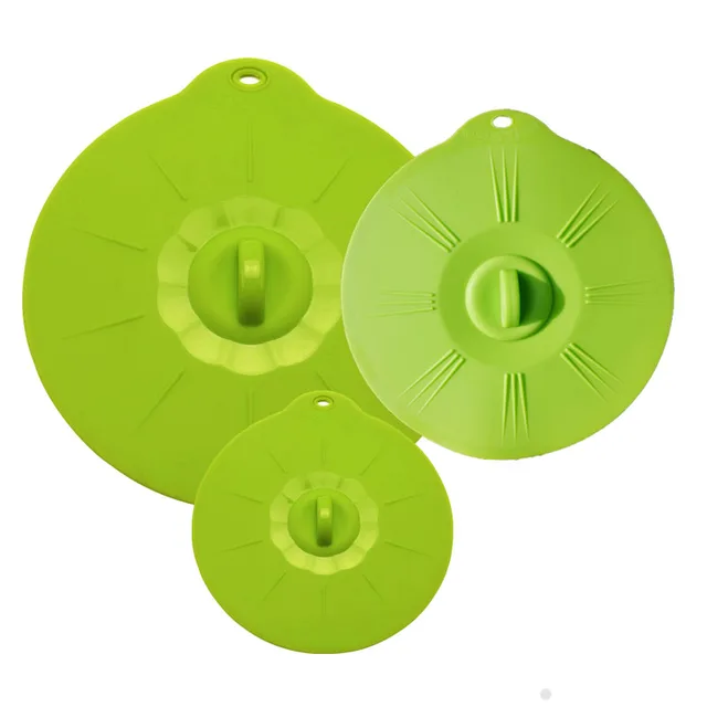 Multi size Pan Cover Silicone Pot Lid Universal Reusable Suction Bowl
