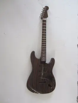 

Zebra wood electric guitar body and neck Excellent parts 21frets/22frets guita