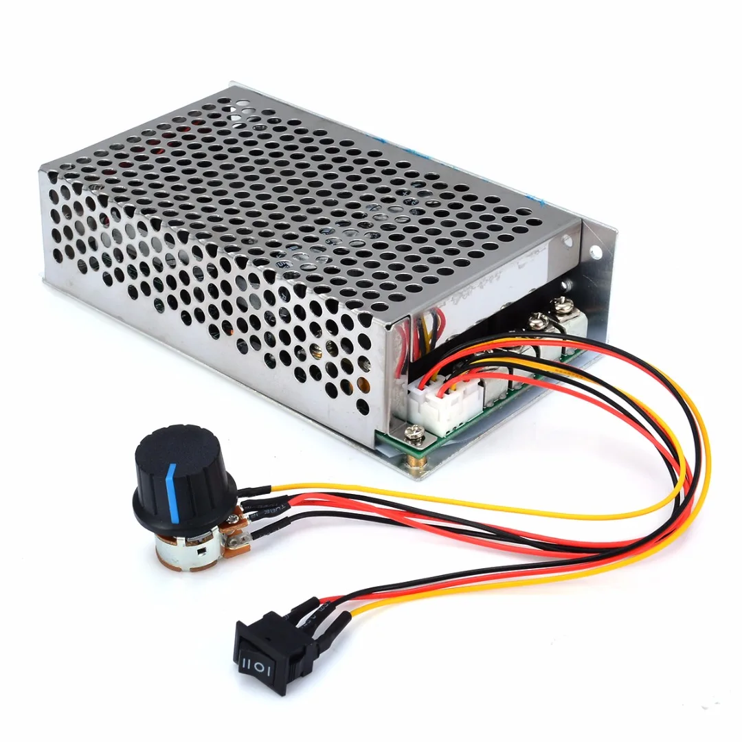 DC 10-50V Reversible PWM Control Motor Speed Controller 100A 3000W Current Regulator High Power Drive Module