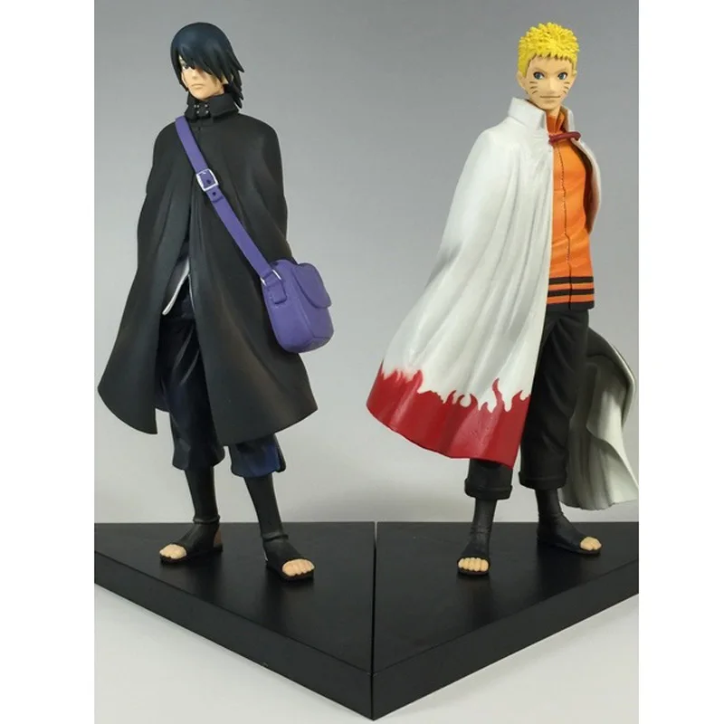 2pcs Set 16cm Naruto Figure Uchiha Sasuke Naruto Uzumaki Pvc Figure Toy Model Dolls Buy At The Price Of 10 54 In Aliexpress Com Imall Com