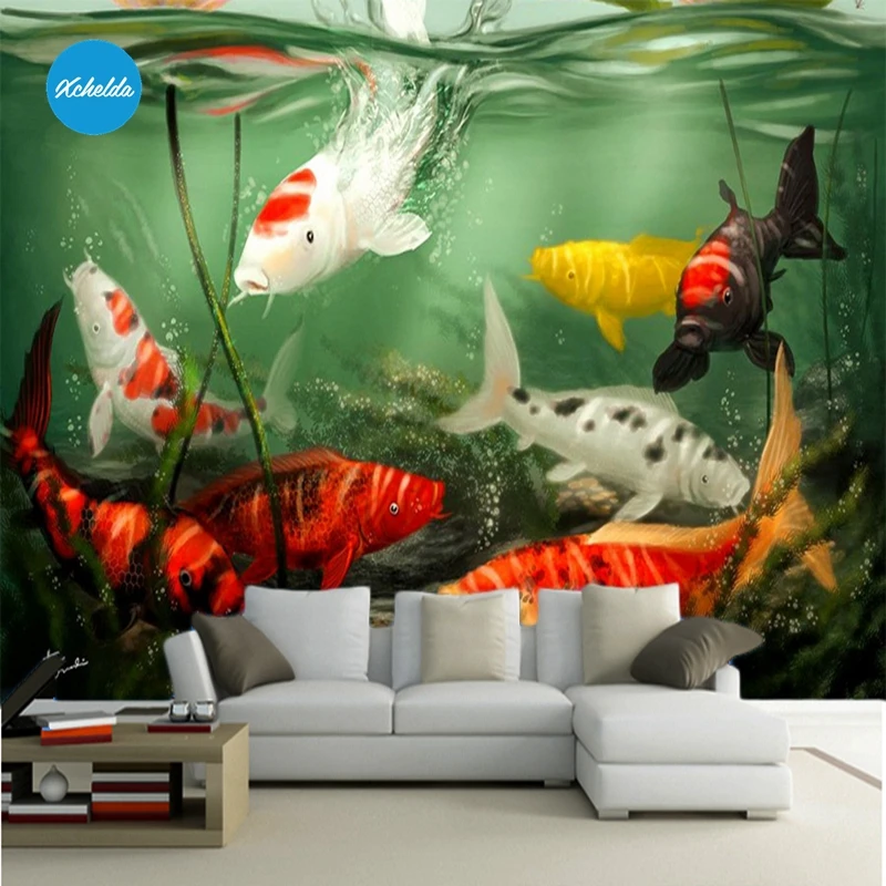 Gambar Ikan Koi 3 D