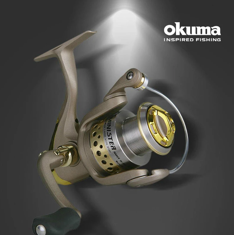 OKUMA MNT II удаленное колесо металлическая головка 4+ 1BB спиннинговая  катушка высокопрочная линия намотка карп катушка с приманкой катушка  Рыболовная Снасть купить в