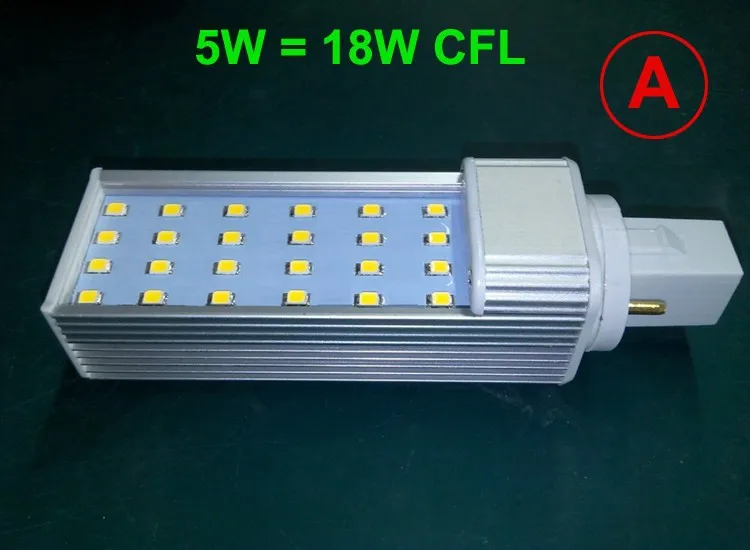 PF0.9 g24 44 белый plc g24 2 pin Светодиодный 2835 5050 5730SMD светодиодный PL в свет вниз лампы освещения ac85 ~ 265 V