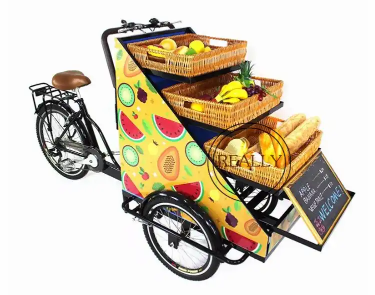 triciclo para vender fruta