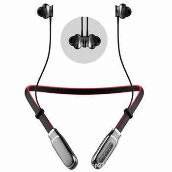

New Smart Bluetooth headset profession sport music bass stereo noise cancelling English voice tips wear comfortable&stable